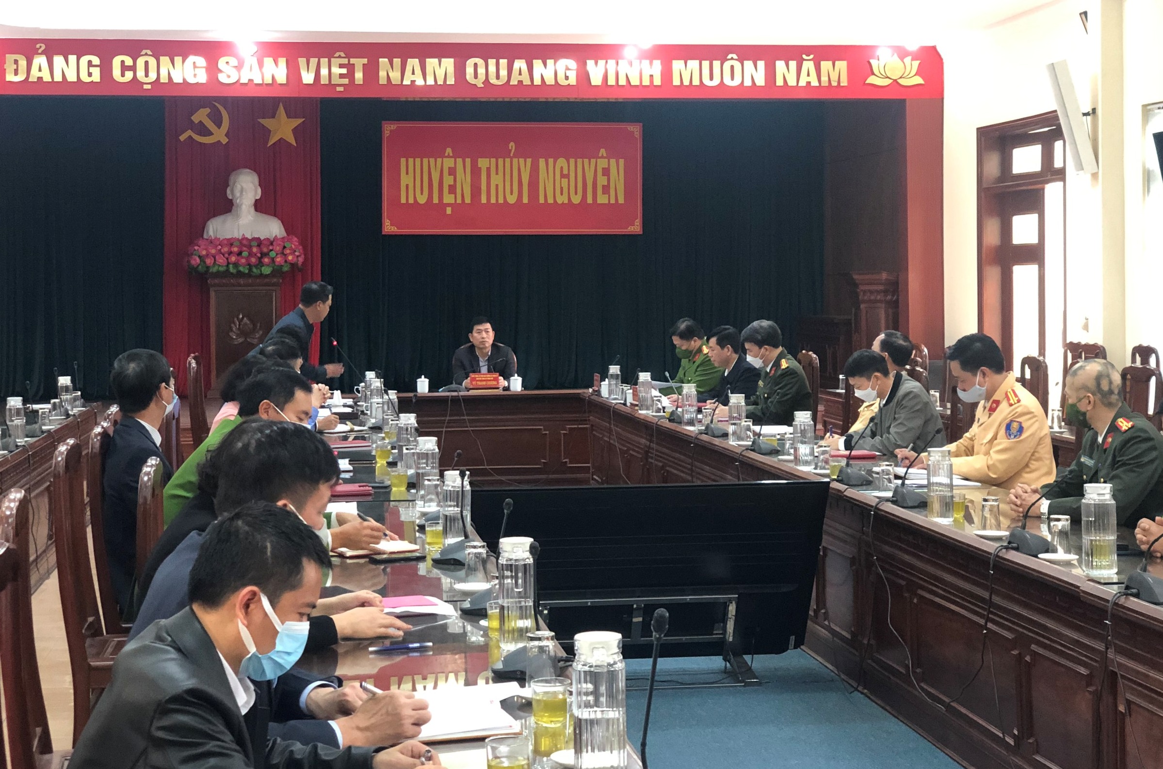 Đoàn kiểm tra của Ban Thường vụ Thành ủy Hải Phòng: Triển khai quyết định kiểm tra Quận ủy Hải An, Huyện ủy Thủy Nguyên